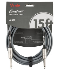 Fender 0990571024 Contour 15 Cable Instrumento 4.5 Metros Inca Silver 1