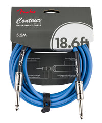 Fender 0990571802 Contour 18.6 Cable Instrumento 5.5 Metros Lake Placid Blue 1