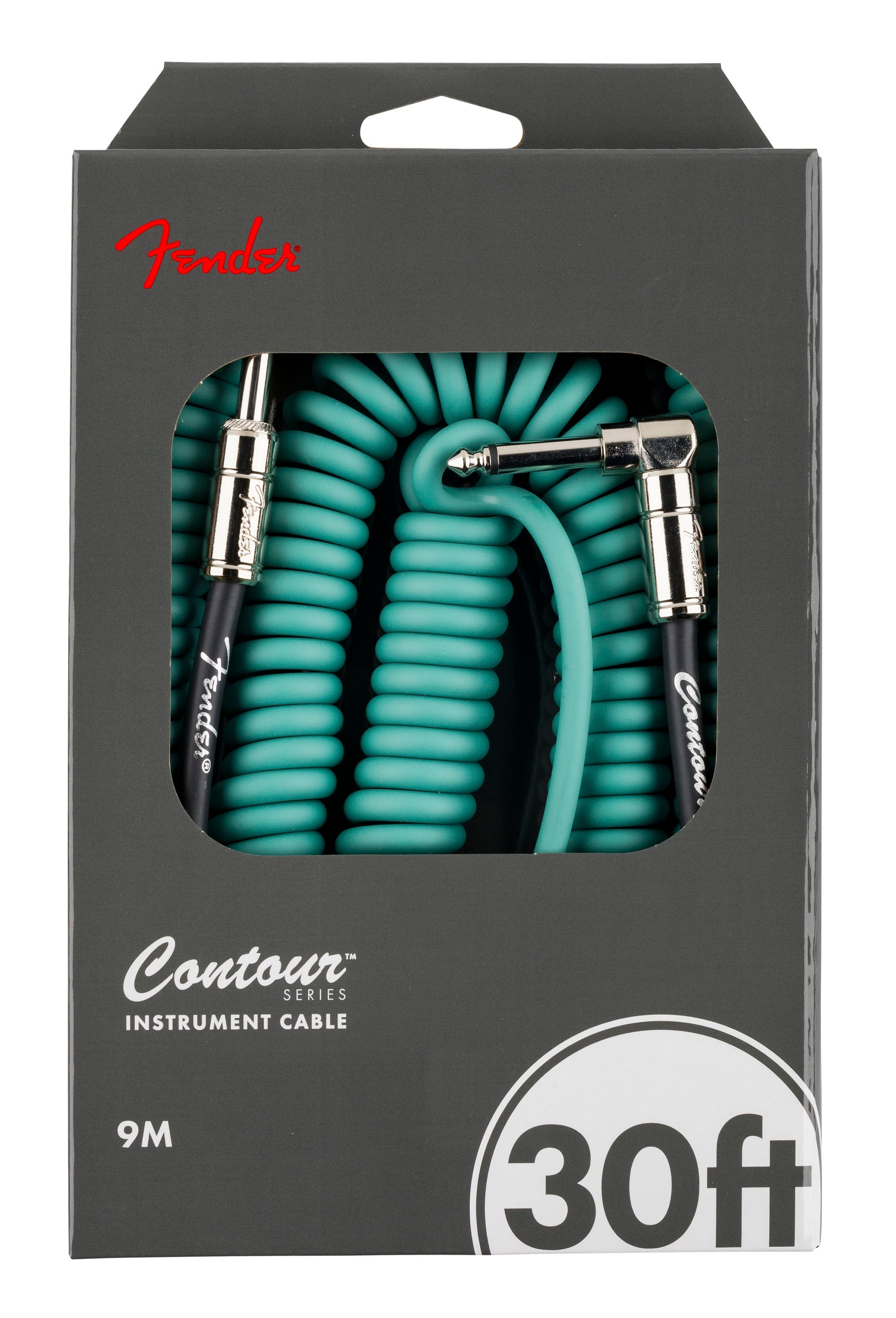 Fender 0990573046 Contour 30 Cable Instrumento 9 Metros Sherwood Green 1