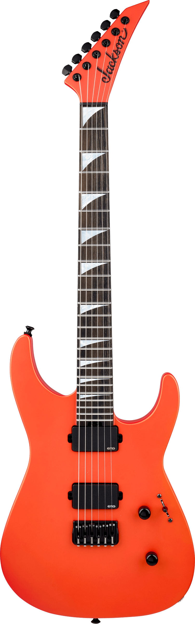 Jackson SL2 HT American Soloist EB Guitarra Eléctrica Satin Lambo Orange 1