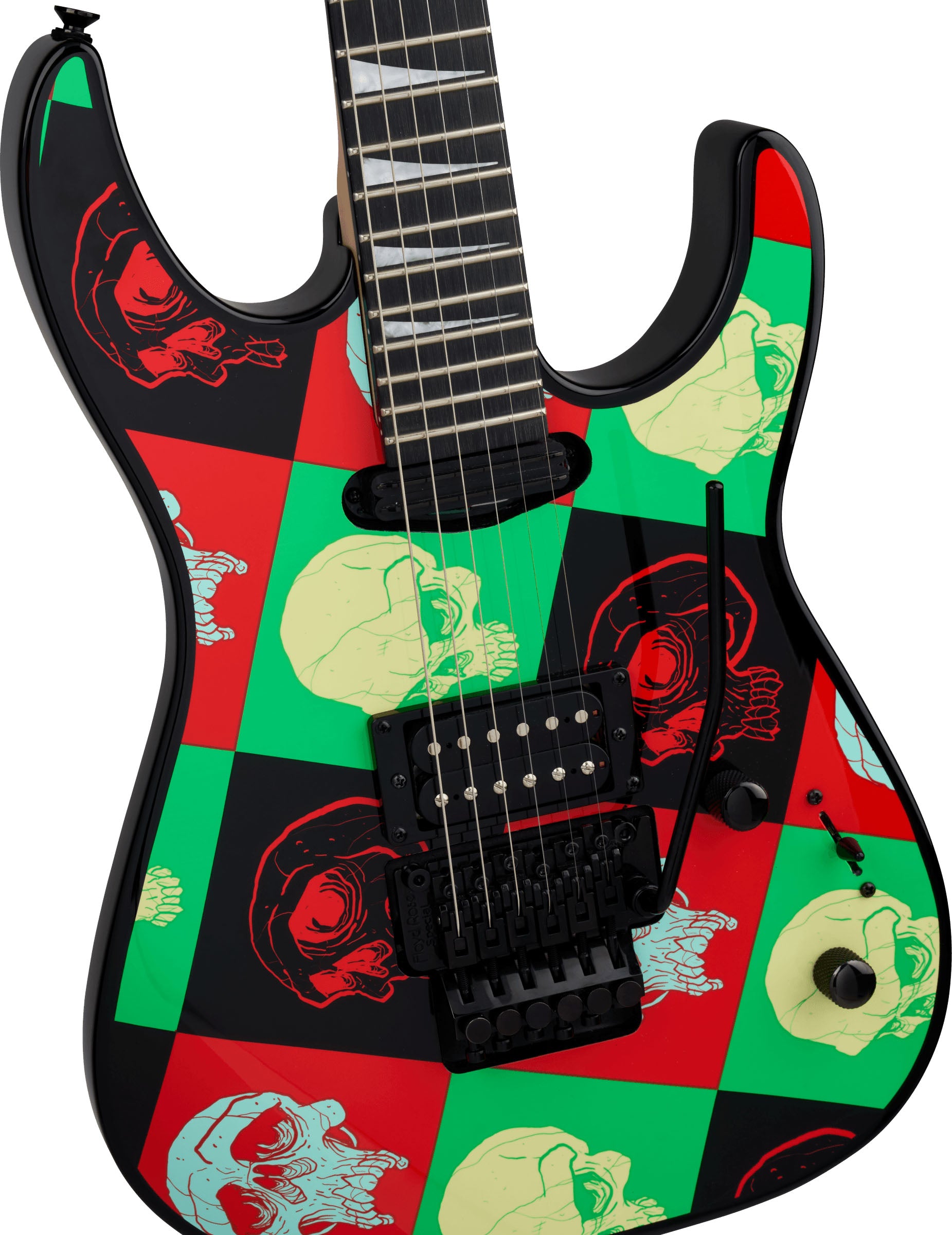 Jackson DK1A X Dinky AM Guitarra Eléctrica Warhol 4