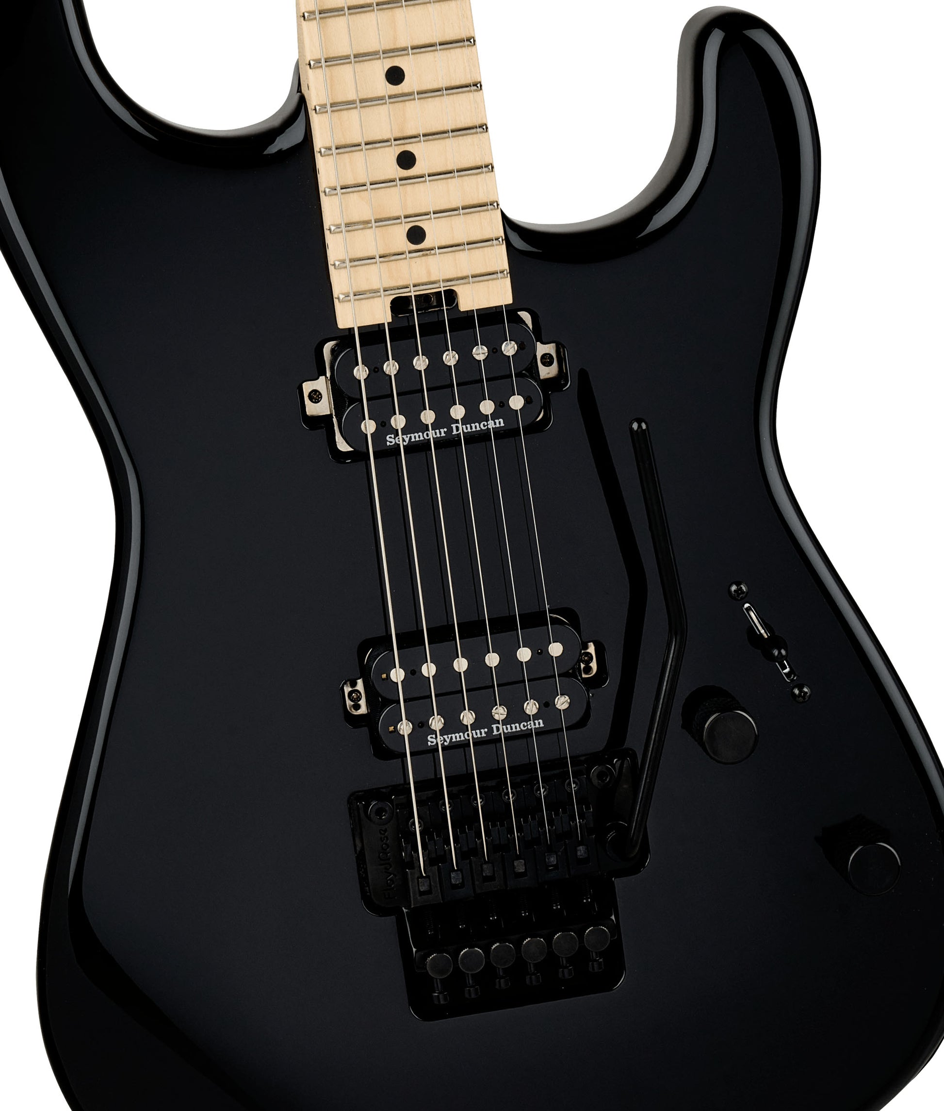 Charvel Pro-Mod San Dimas Style 1 HH FR MN Guitarra Eléctrica Gloss Black 4