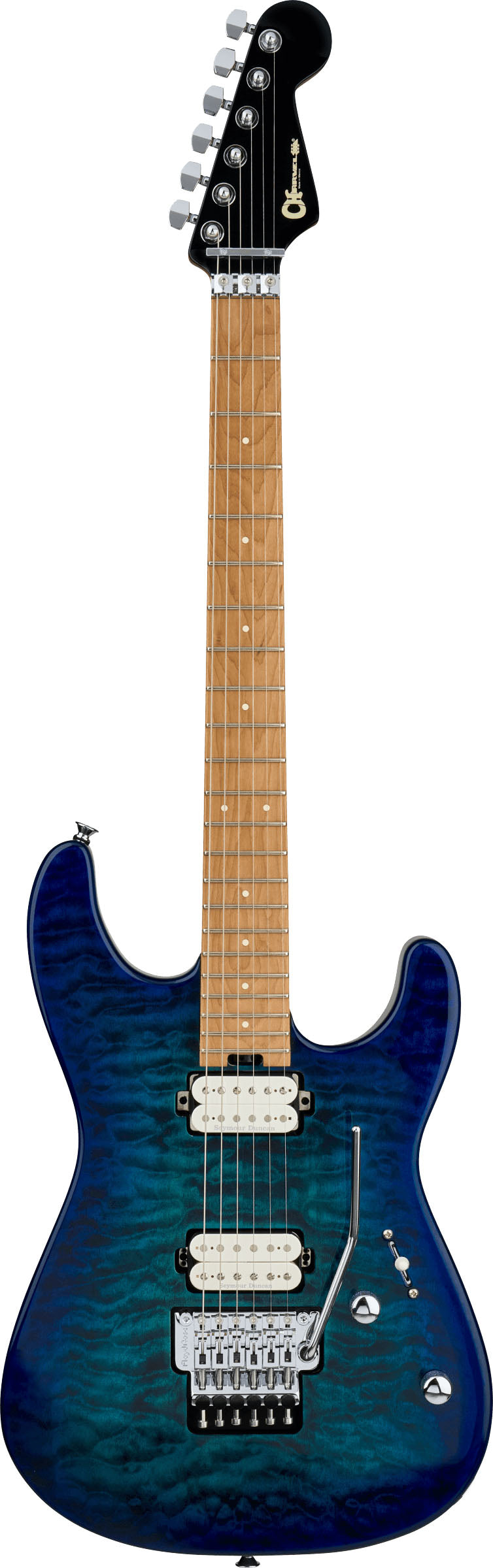 Charvel Pro-Mod Plus San Dimas Style 1 HH FRN Guitarra Eléctrica Chlorine Burst 1