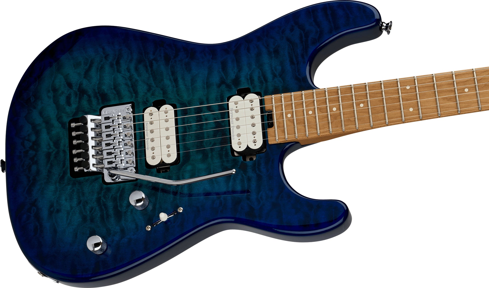 Charvel Pro-Mod Plus San Dimas Style 1 HH FRN Guitarra Eléctrica Chlorine Burst 3