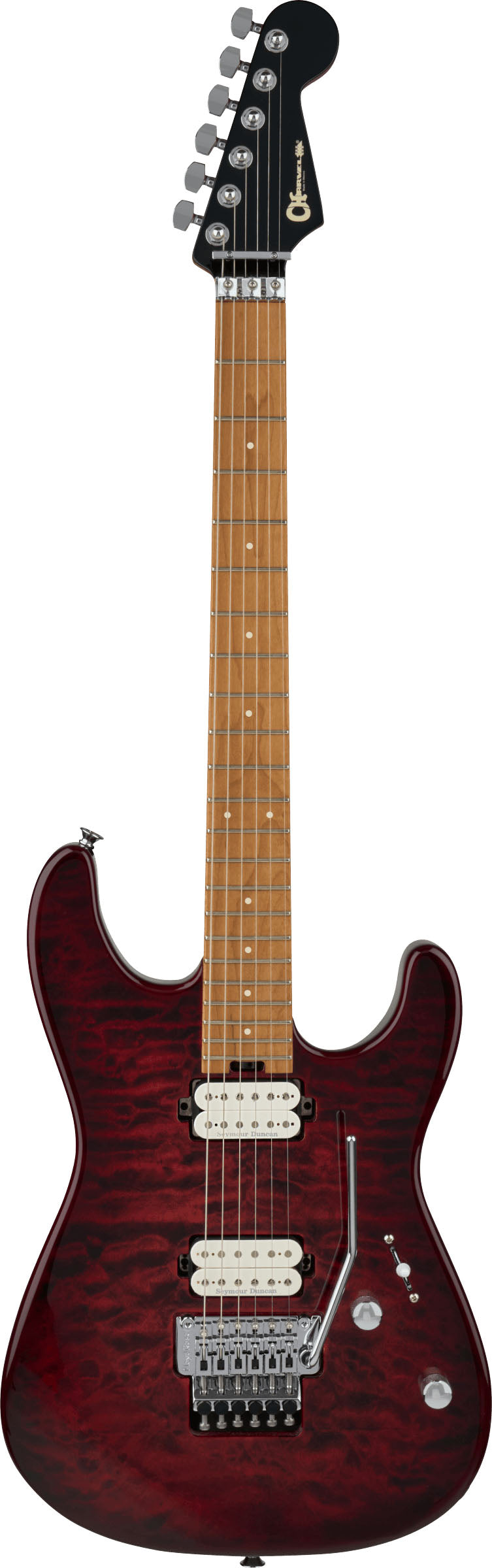 Charvel Pro-Mod Plus San Dimas Style 1 HH FRN Guitarra Eléctrica Sangria Burst 1