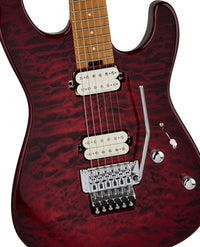 Charvel Pro-Mod Plus San Dimas Style 1 HH FRN Guitarra Eléctrica Sangria Burst 4