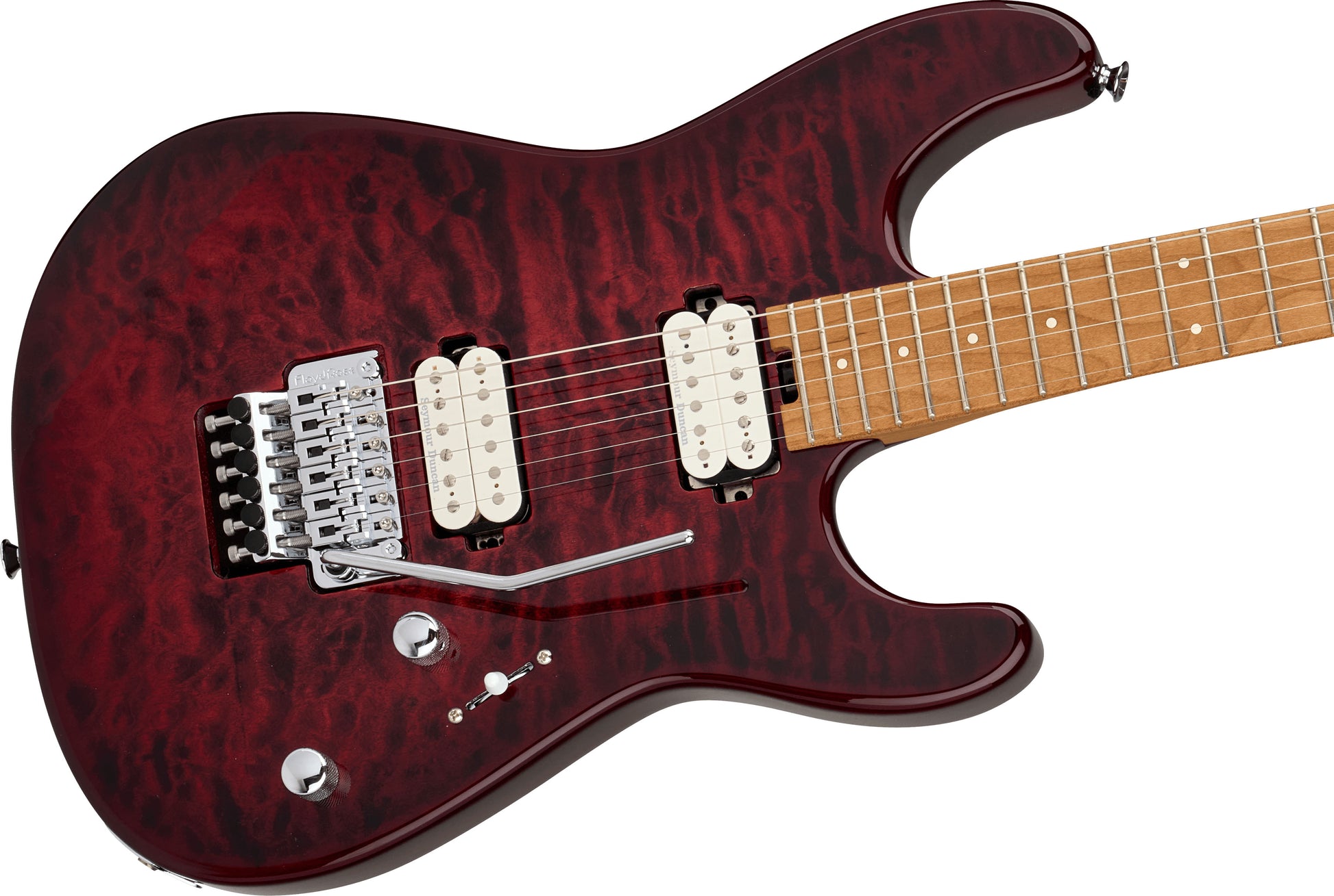 Charvel Pro-Mod Plus San Dimas Style 1 HH FRN Guitarra Eléctrica Sangria Burst 3