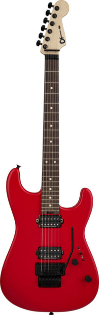 Charvel Pro-Mod San Dimas Style 1 HH FR RW Guitarra Eléctrica Satin Ferrari Red 1