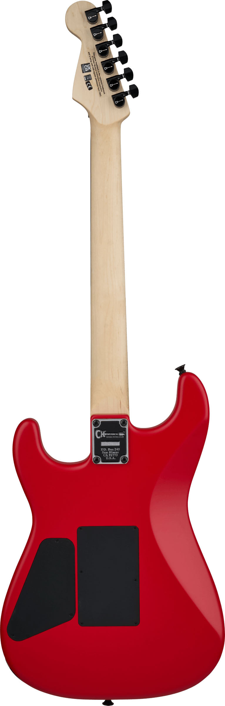 Charvel Pro-Mod San Dimas Style 1 HH FR RW Guitarra Eléctrica Satin Ferrari Red 2