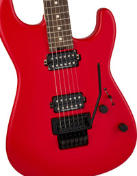 Charvel Pro-Mod San Dimas Style 1 HH FR RW Guitarra Eléctrica Satin Ferrari Red 4