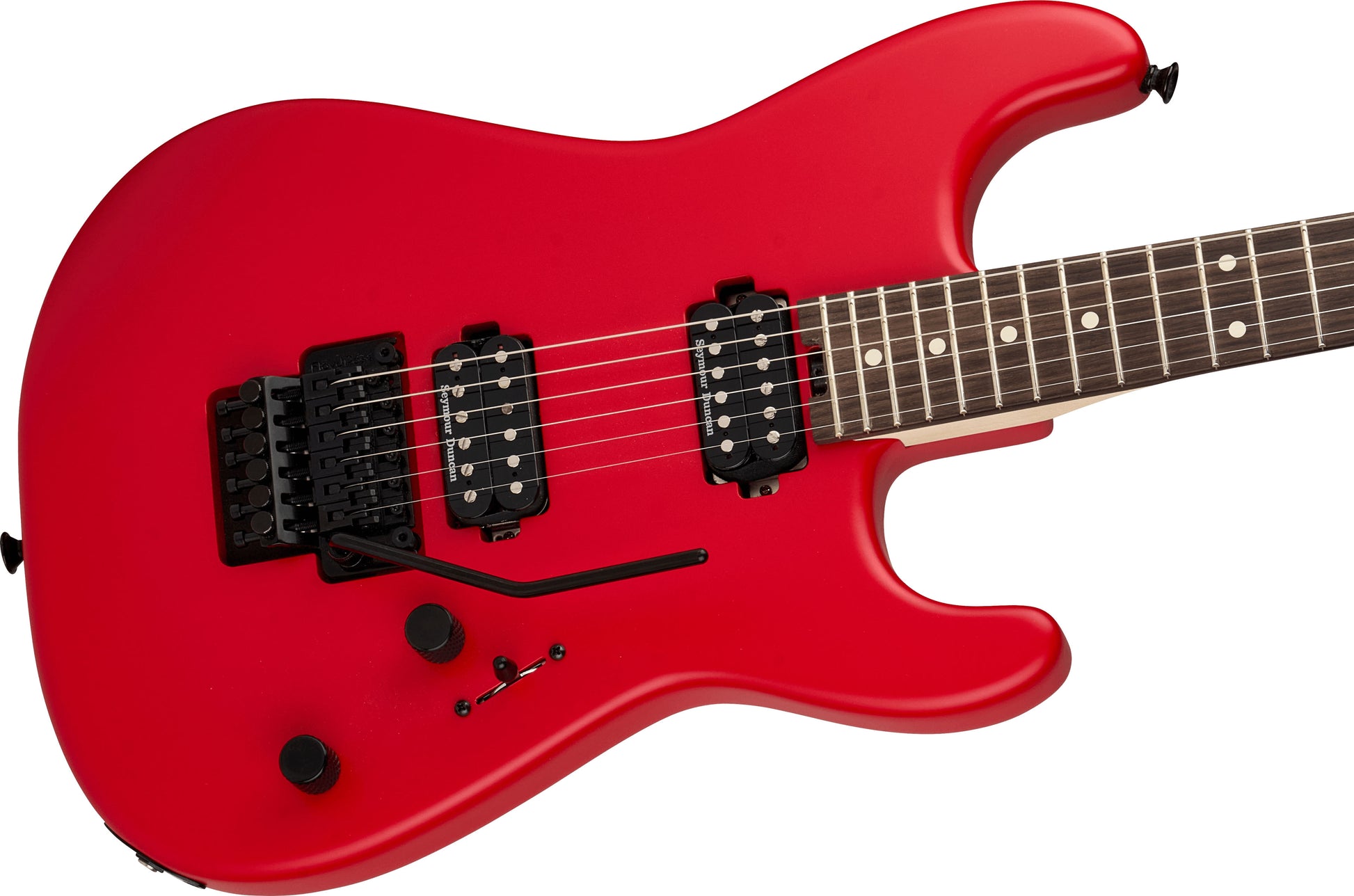 Charvel Pro-Mod San Dimas Style 1 HH FR RW Guitarra Eléctrica Satin Ferrari Red 3