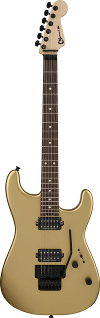 Charvel Pro-Mod San Dimas Style 1 HH FR RW Guitarra Eléctrica Pharaohs Gold 1