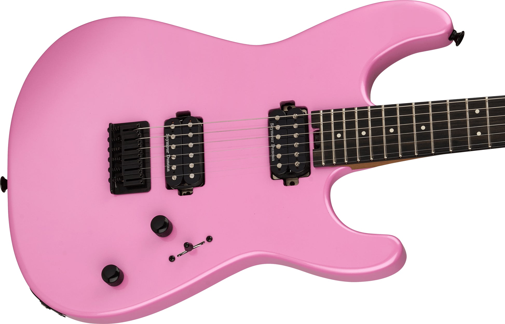 Charvel Pro-Mod Plus San-Dimas Style 1 HH HT EB Guitarra Eléctrica Platinum Pink 3