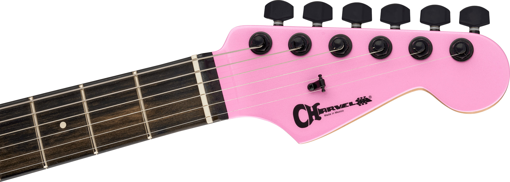 Charvel Pro-Mod Plus San-Dimas Style 1 HH HT EB Guitarra Eléctrica Platinum Pink 5