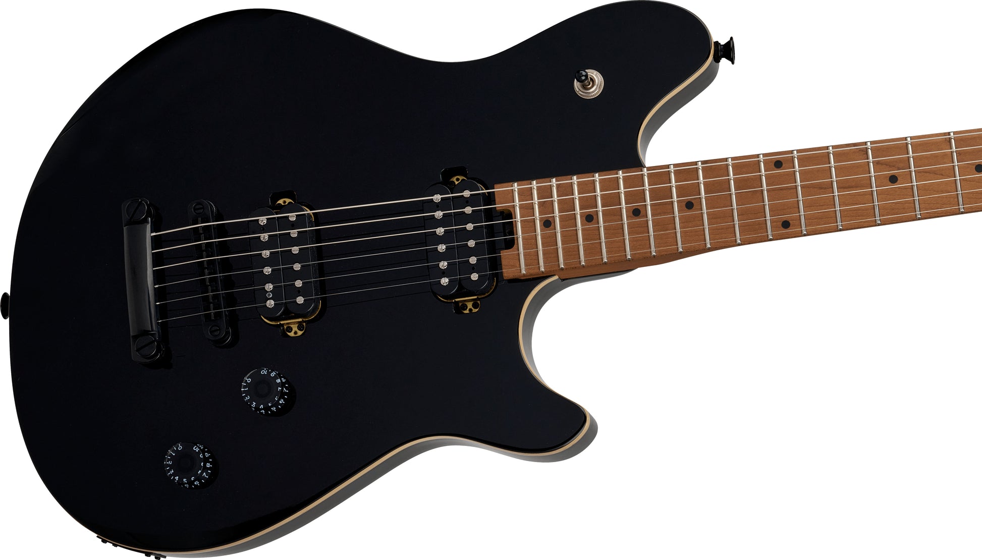 EVH Wolfgang Standard T.O.M. BMN Guitarra Eléctrica Gloss Black 3