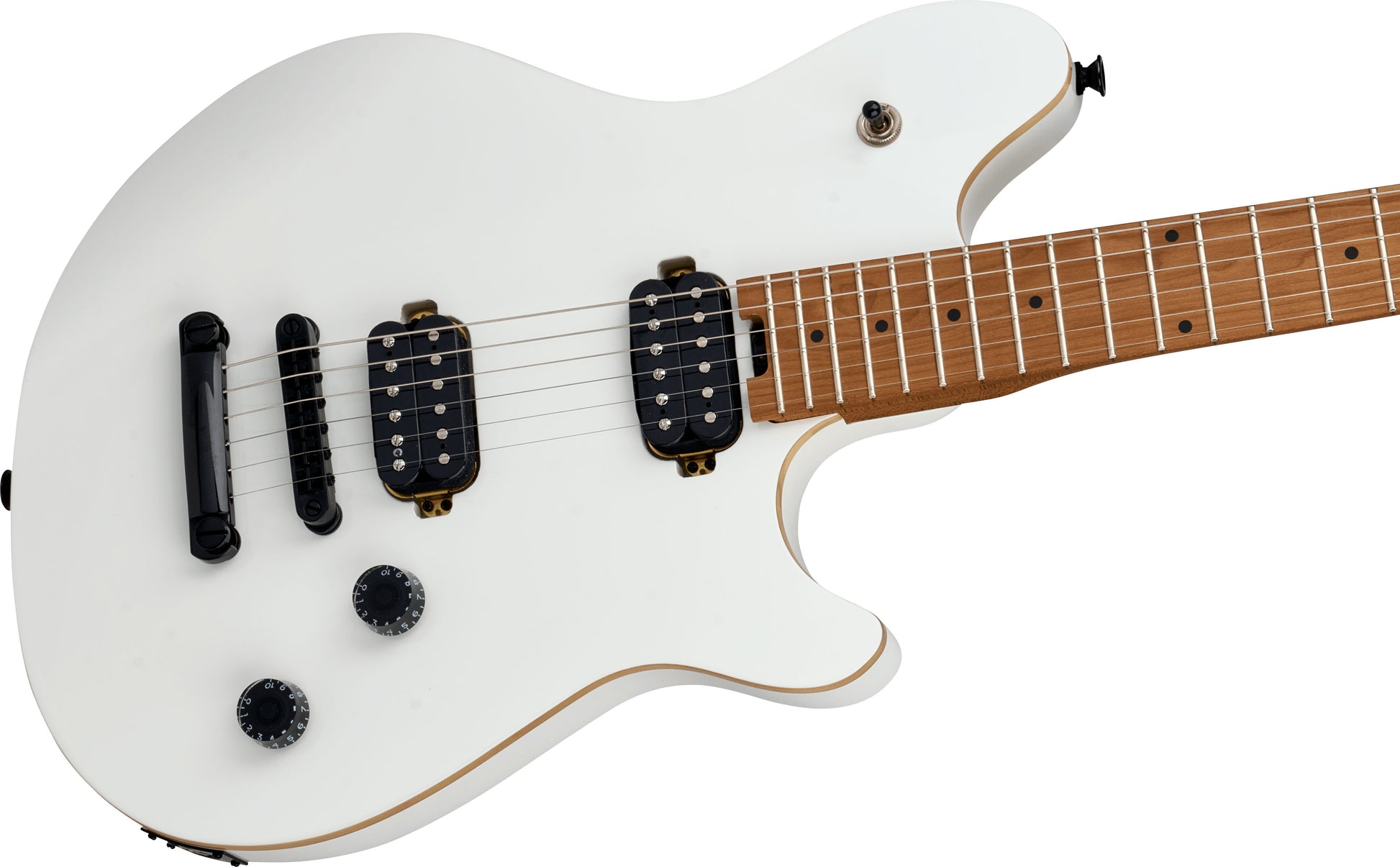 EVH Wolfgang Standard T.O.M. BMN Guitarra Eléctrica Cream White 3