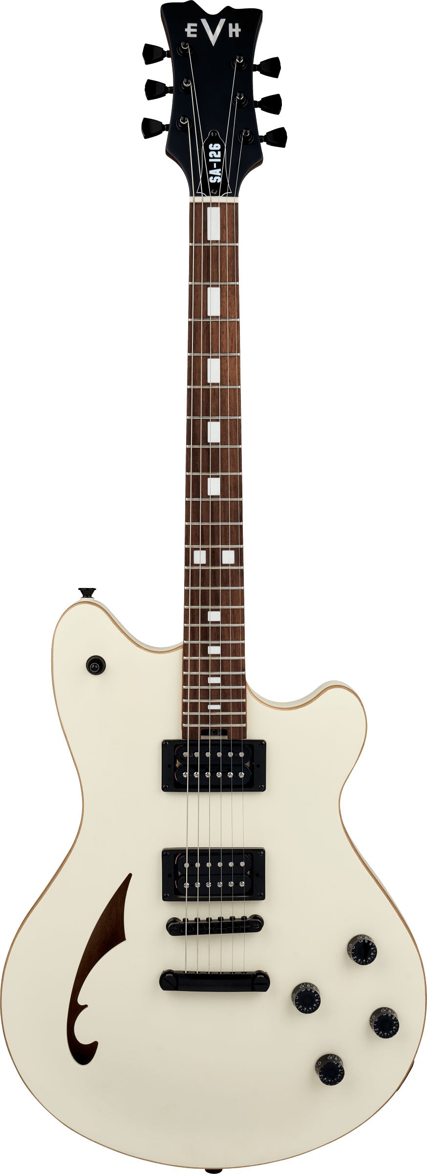 EVH SA-126 Standard RW Guitarra Eléctrica Satin Vintage White 1