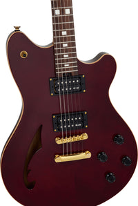 EVH SA-126 Standard RW Guitarra Eléctrica Wine Red 4