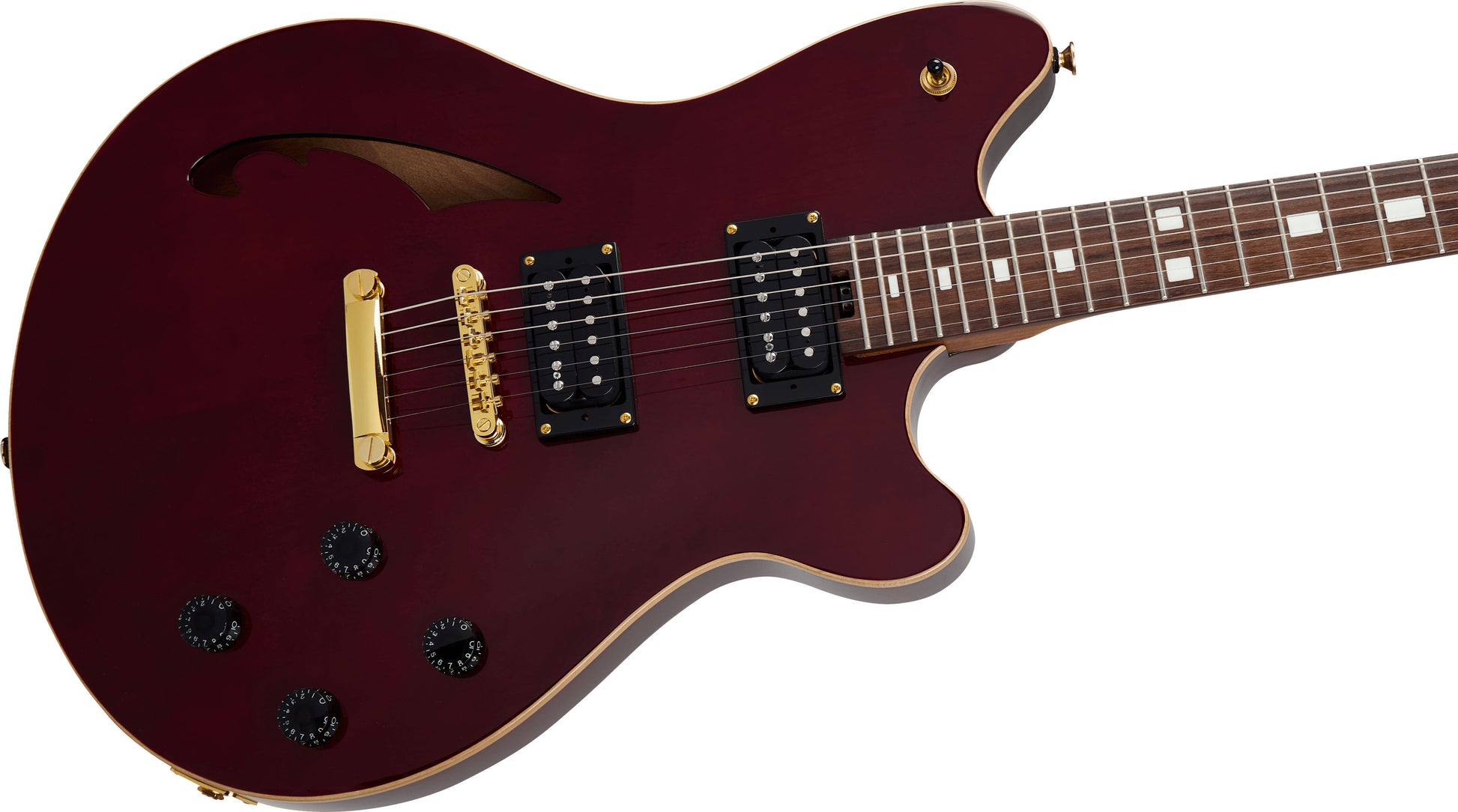 EVH SA-126 Standard RW Guitarra Eléctrica Wine Red 3