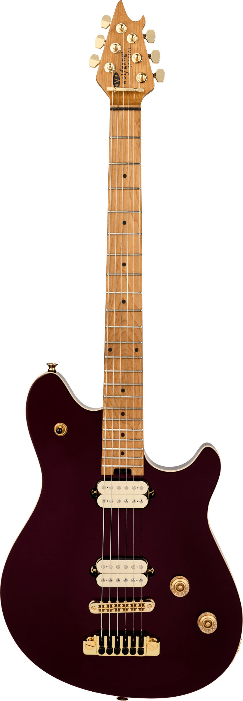 EVH Wolfgang Special TOM BMN Guitarra Eléctrica Oxblood 1