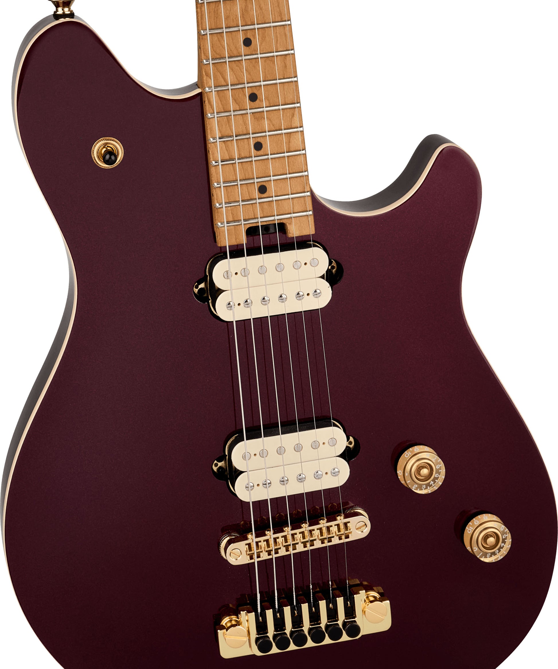 EVH Wolfgang Special TOM BMN Guitarra Eléctrica Oxblood 4