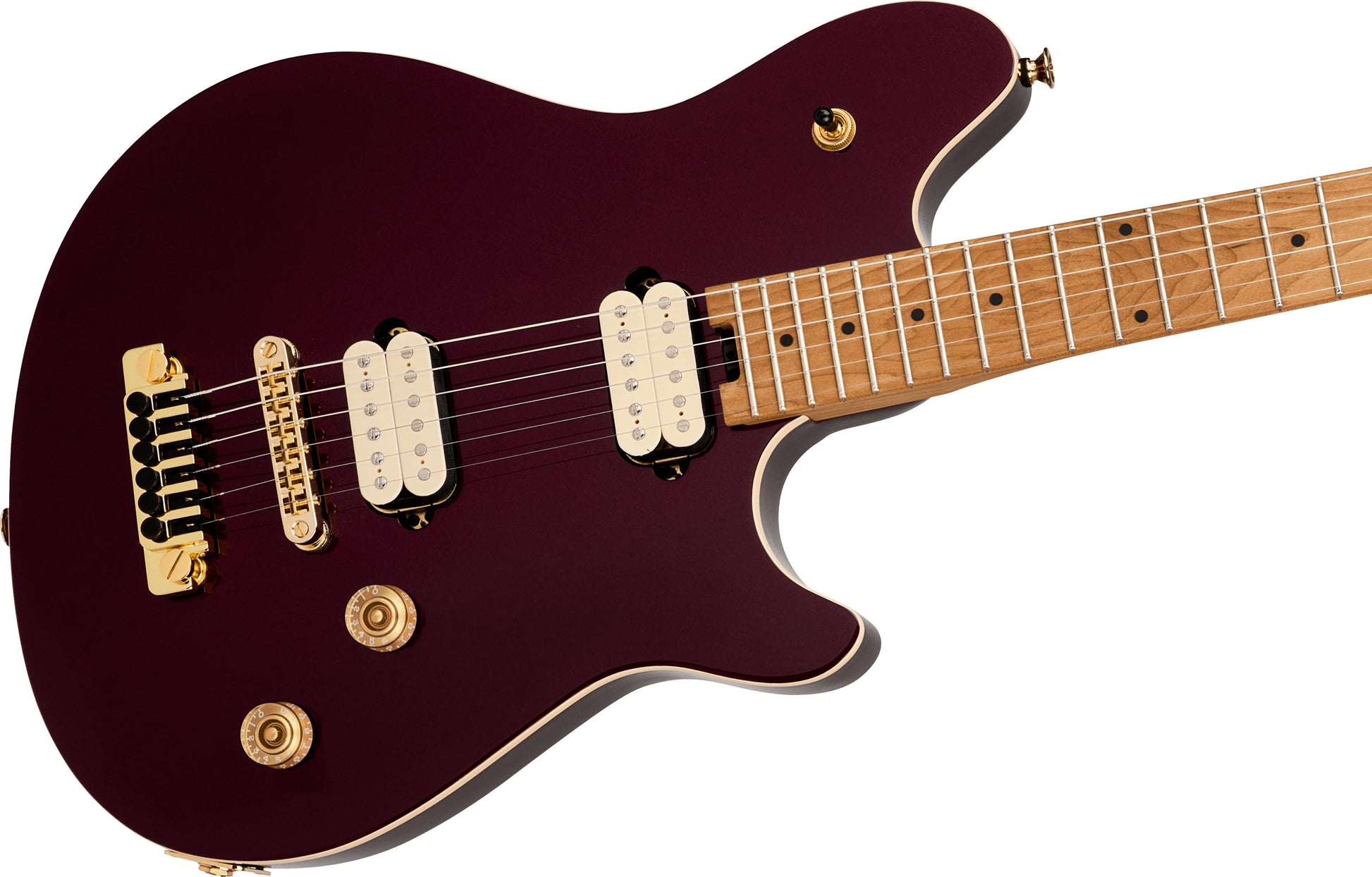 EVH Wolfgang Special TOM BMN Guitarra Eléctrica Oxblood 3