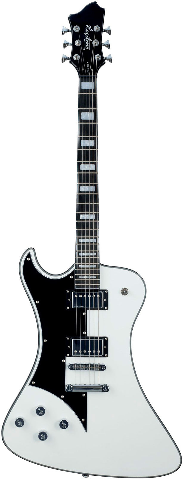 Hagstrom Fantomen LH WHT Guitarra Eléctrica para Zurdos Blanca 1