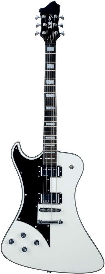 Hagstrom Fantomen LH WHT Guitarra Eléctrica para Zurdos Blanca 1