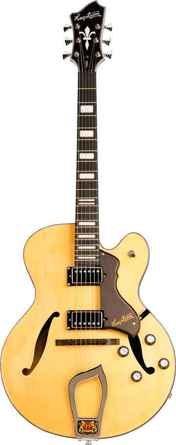 Hagstrom HJ500 NAT Signature Jimmy Daquisto Guitarra Eléctrica Natural 1