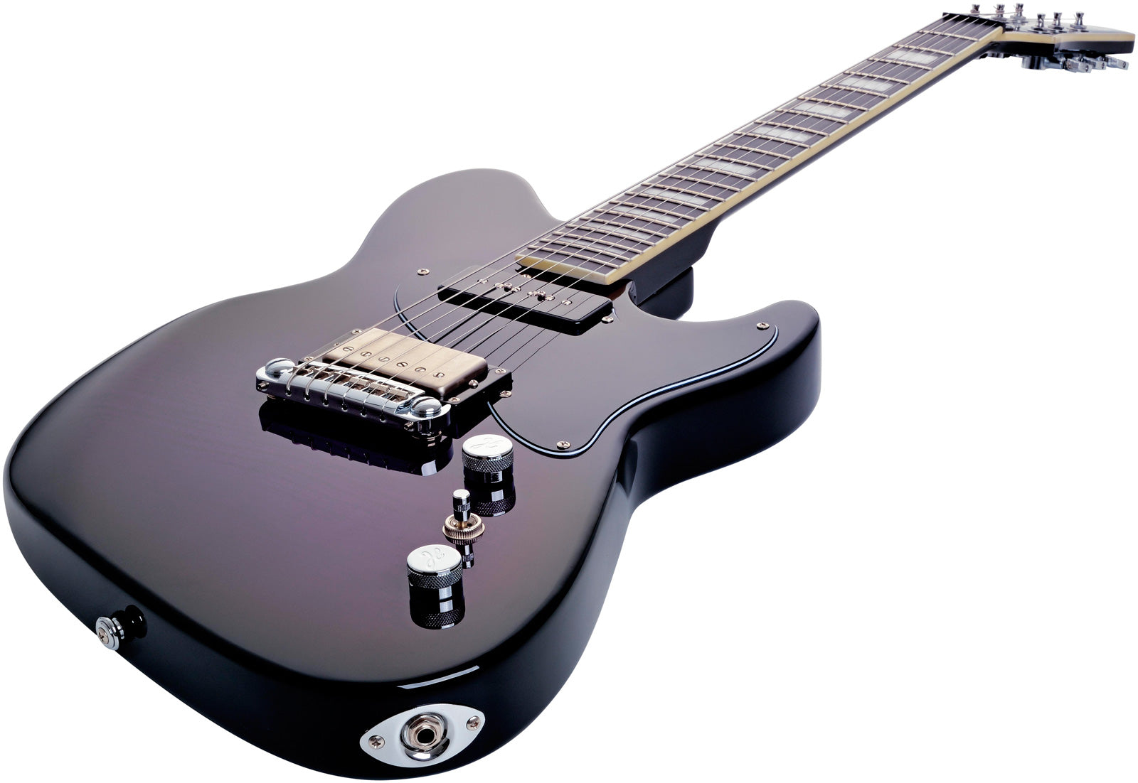 Hagstrom Adina PRB Guitarra Electrica Purple Burst 4