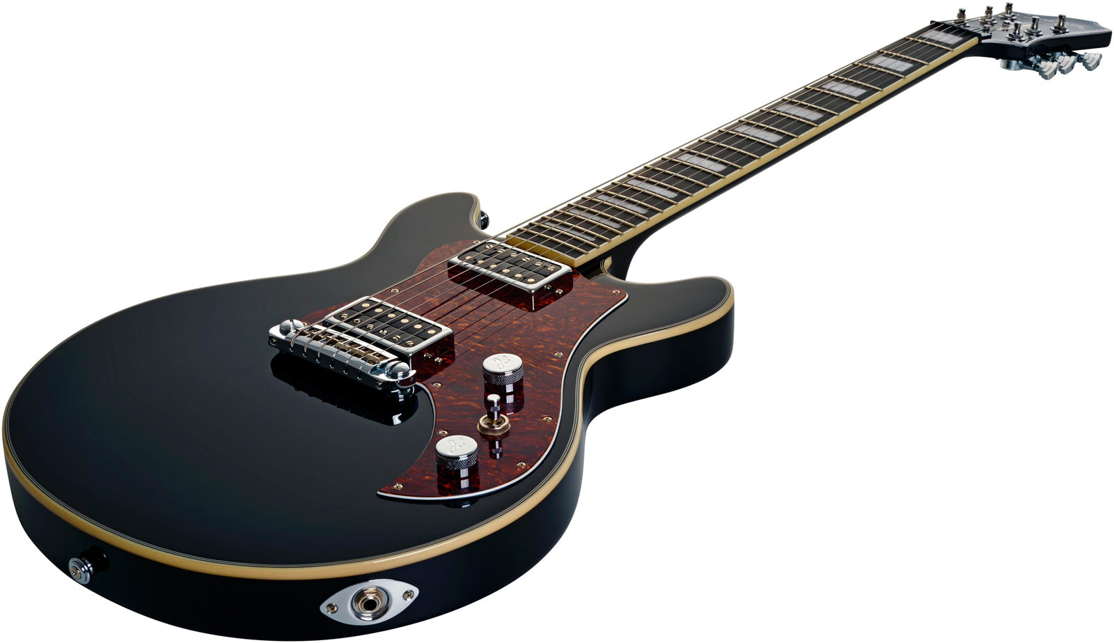 Hagstrom Megin BLK Guitarra Eléctrica Negra 4