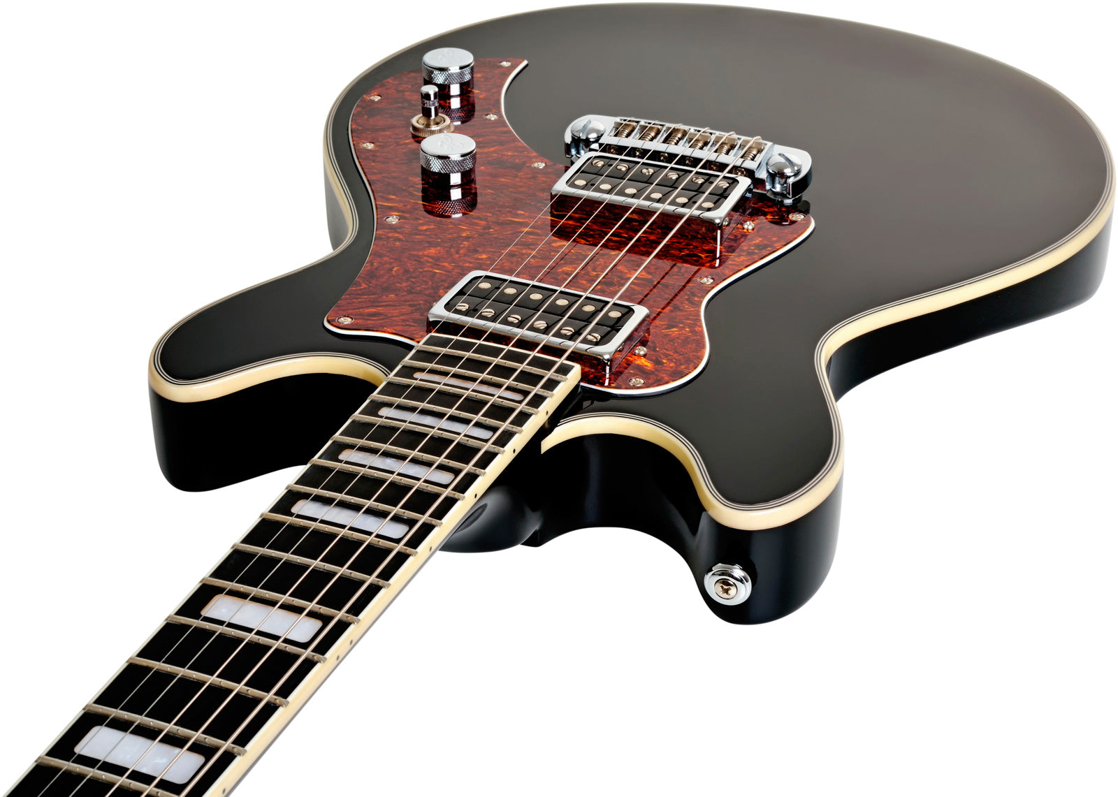 Hagstrom Megin BLK Guitarra Eléctrica Negra 5