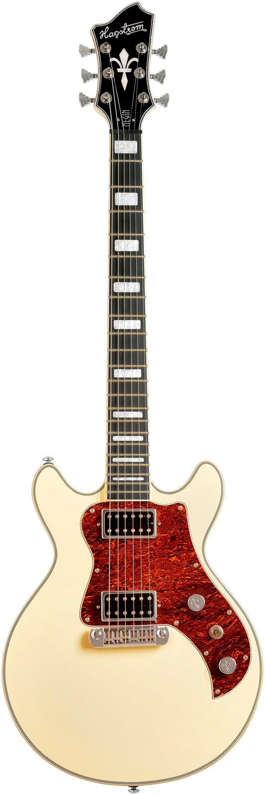 Hagstrom Megin CRE Guitarra Eléctrica Crema 1