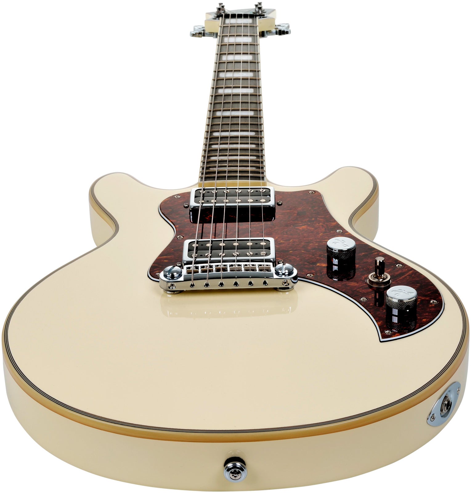 Hagstrom Megin CRE Guitarra Eléctrica Crema 5
