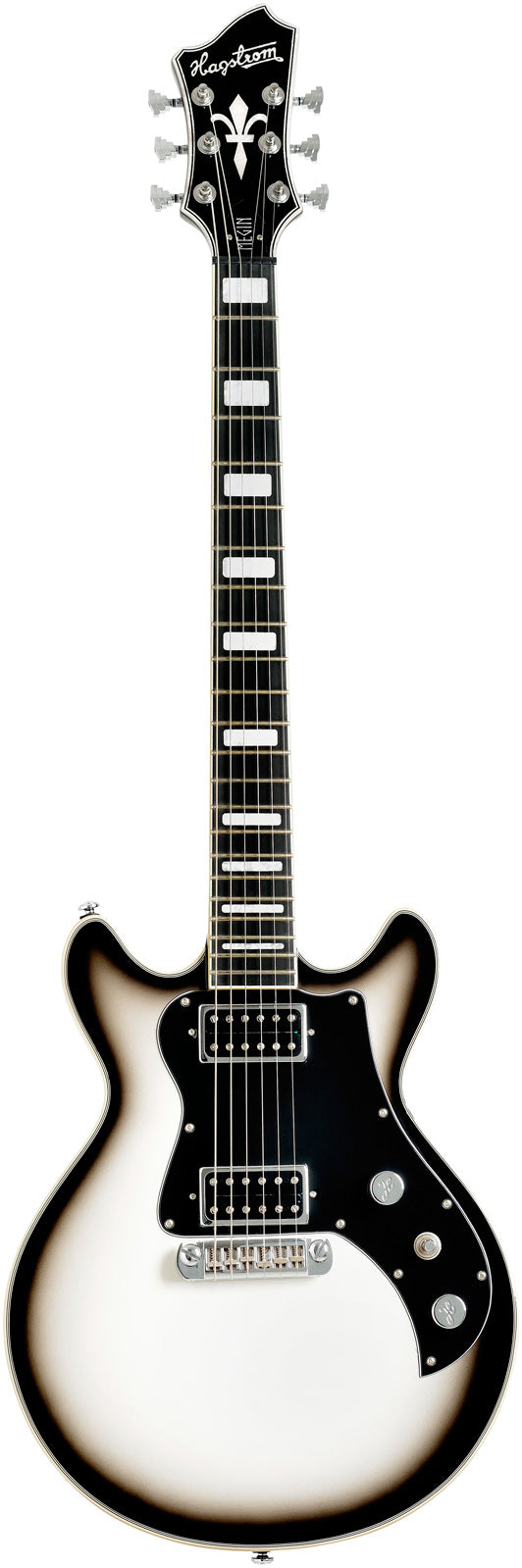 Hagstrom Megin GRB Guitarra Eléctrica Grey Burst 1