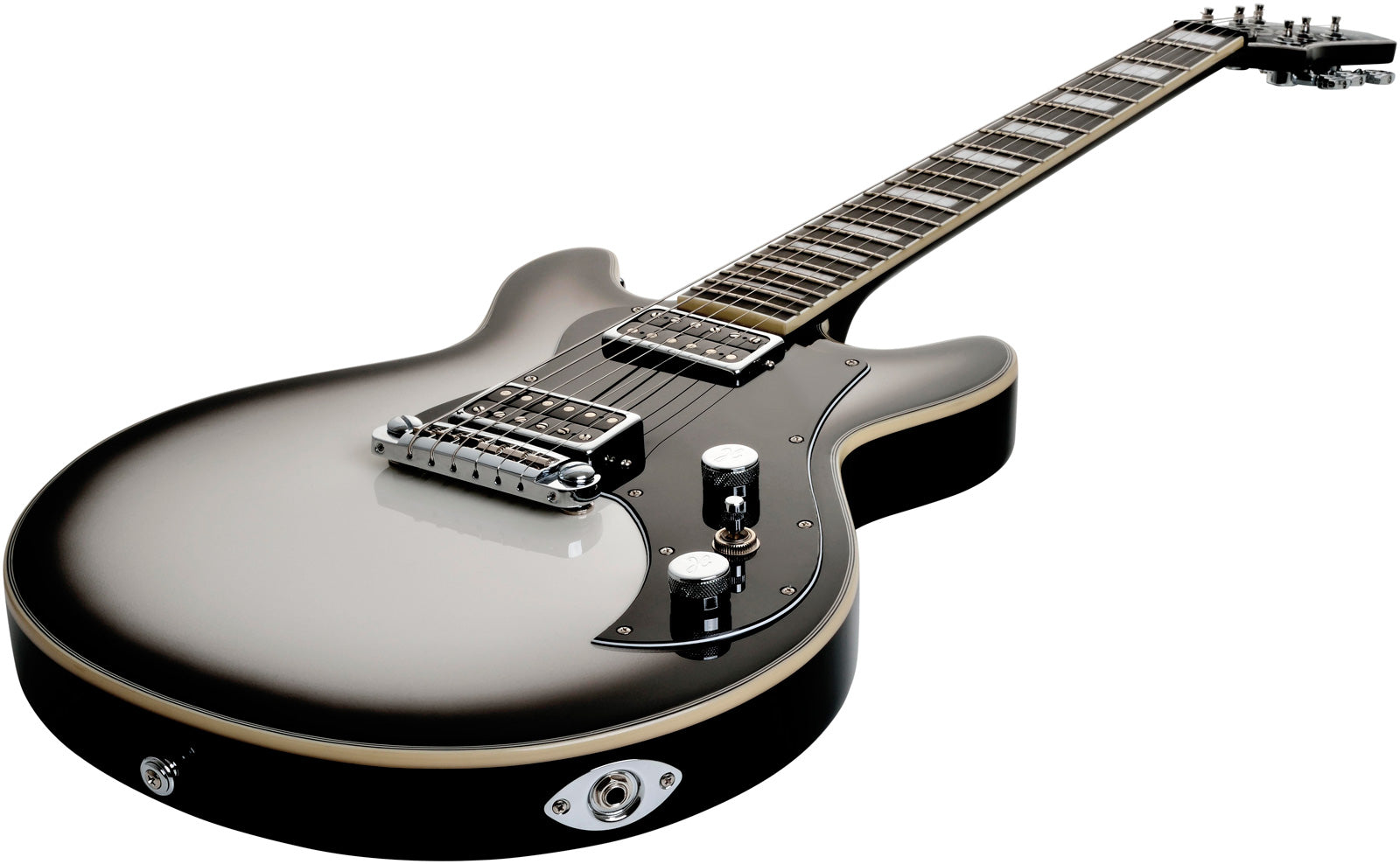 Hagstrom Megin GRB Guitarra Eléctrica Grey Burst 4