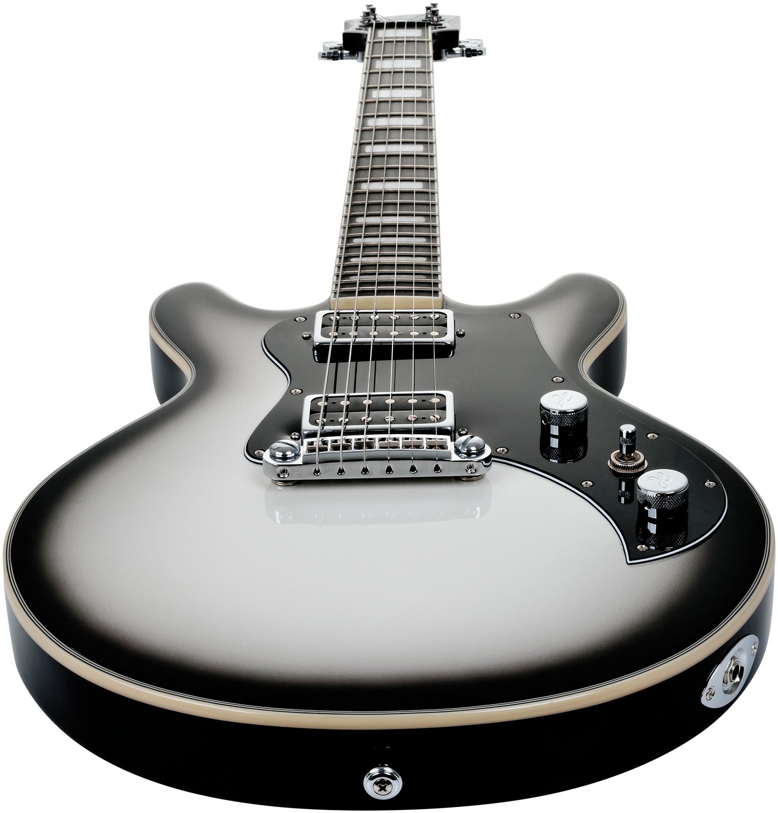 Hagstrom Megin GRB Guitarra Eléctrica Grey Burst 5