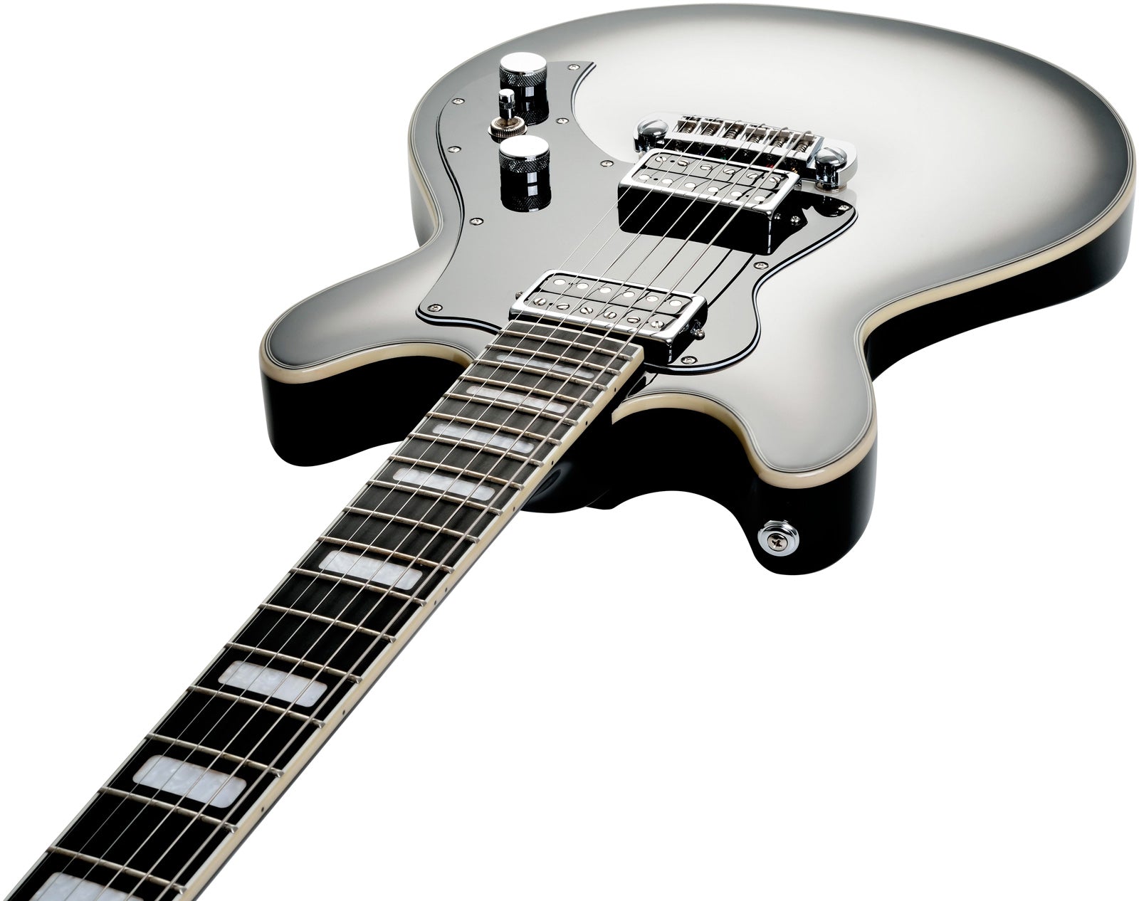 Hagstrom Megin GRB Guitarra Eléctrica Grey Burst 6