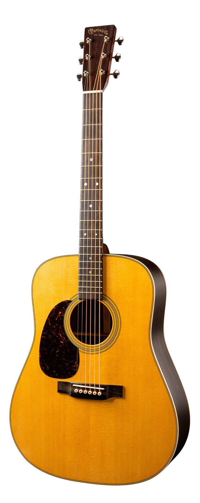 Martin D-28-SATIN-L-GE Standard Golden Era Guitarra Acústica Zurdos Dreadnought 1