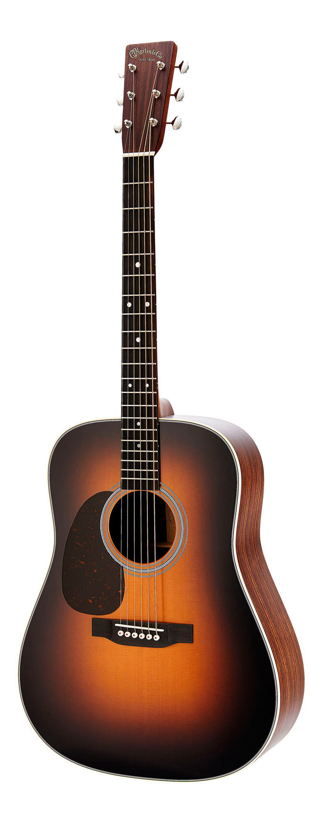 Martin D-28-SATIN-BST-L-GE Standard Golden Era 1935 Guitarra Acústica Zurdos Dreadnought Satin Burst 1