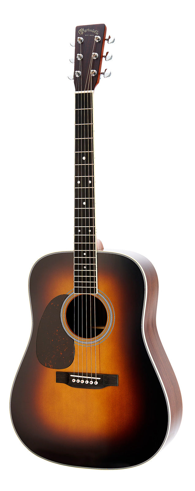 Martin D-35-SUB-L-GE Standard Golden Era 1935 Guitarra Acústica Zurdos Dreadnought Sunburst 1