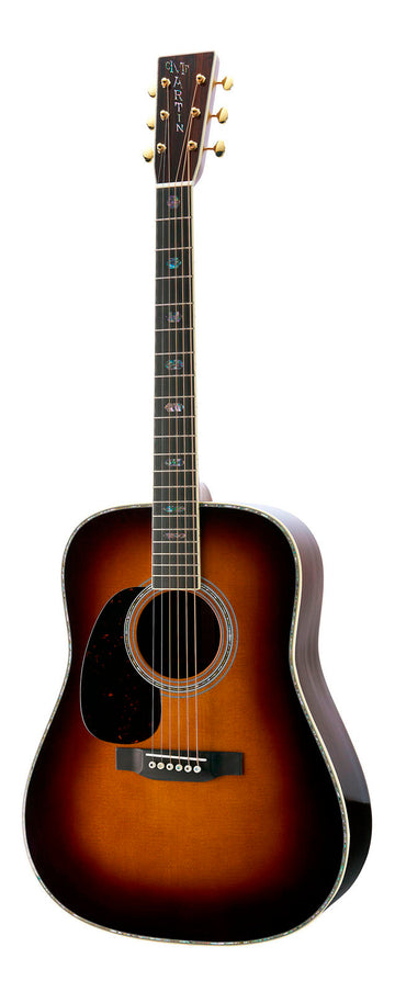 Martin D-41-SUB-L-GE Standard Golden Era 1935 Guitarra Acústica Zurdos Dreadnought Sunburst 1