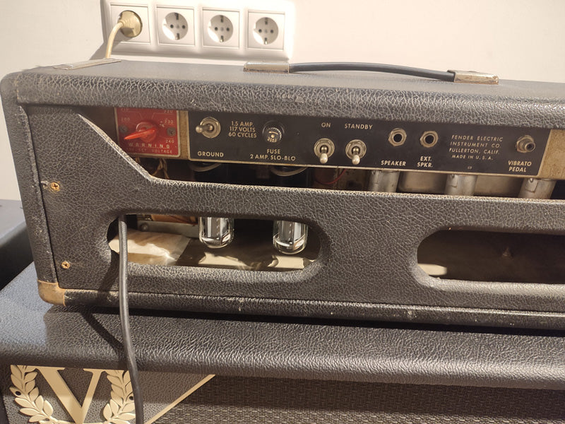 Fender Tremolux 1964 Amplificador Cabezal Guitarra. Segunda Mano 3