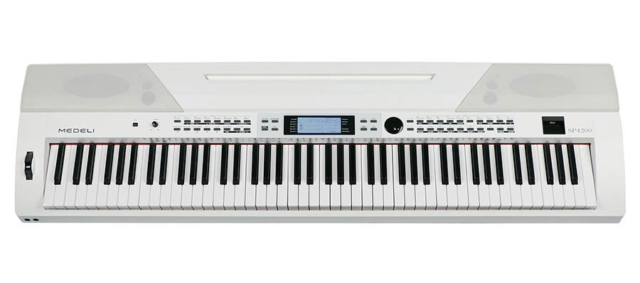 Medeli SP4200 WH Piano Escenario Blanco 1