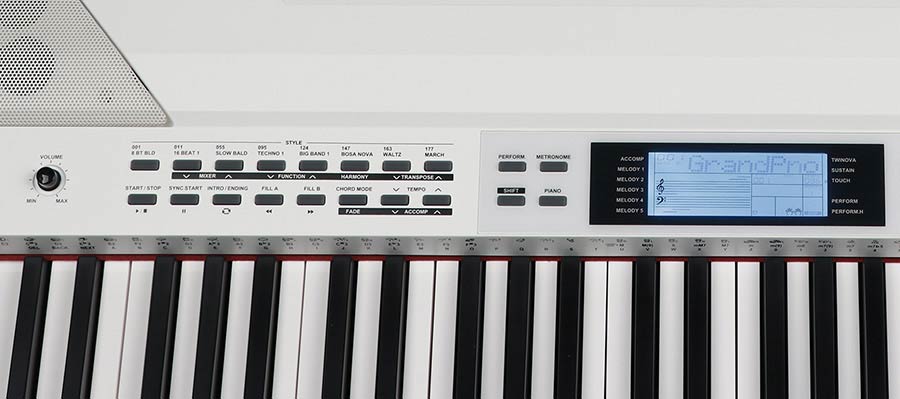 Medeli SP4200 WH Piano Escenario Blanco 3