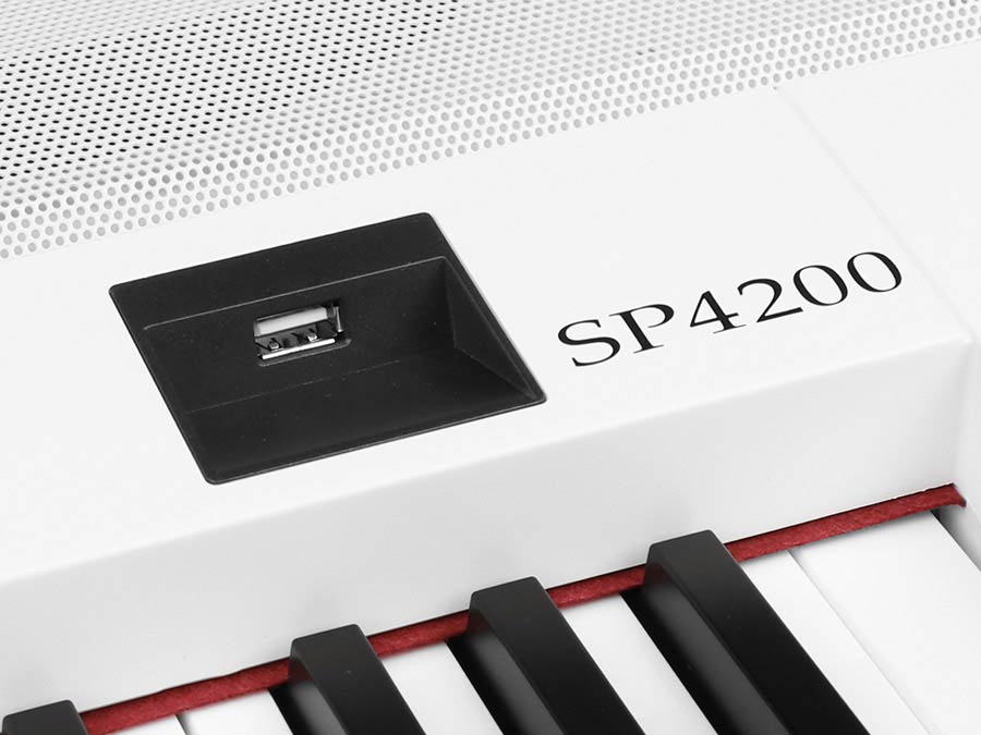 Medeli SP4200 WH Piano Escenario Blanco 7