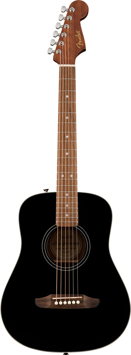 Fender California Standard Redondo Mini WN Guitarra Acústica Negra 1