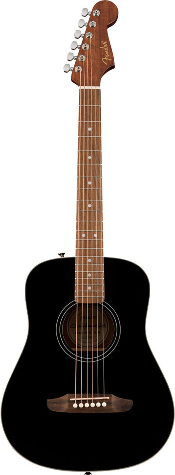 Fender California Standard Redondo Mini WN Guitarra Acústica Negra 1