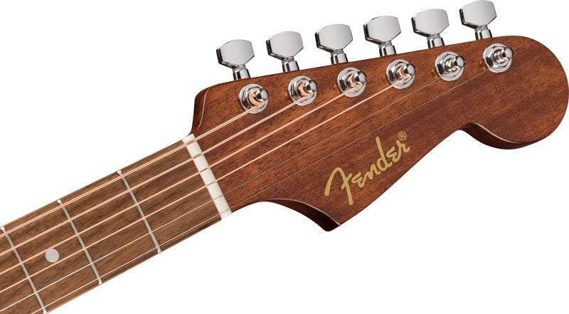 Fender California Standard Redondo Mini WN Guitarra Acústica Negra 4