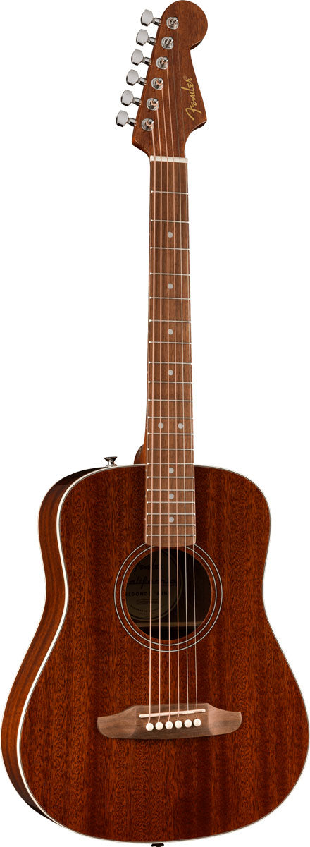 Fender California Standard Redondo WN Mini Guitarra Acústica Natural 2